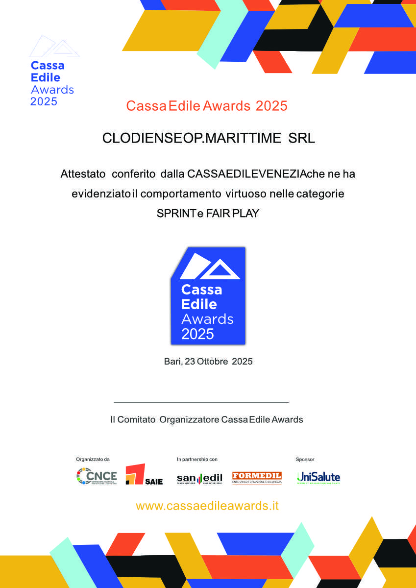 Cassa Edile Awards