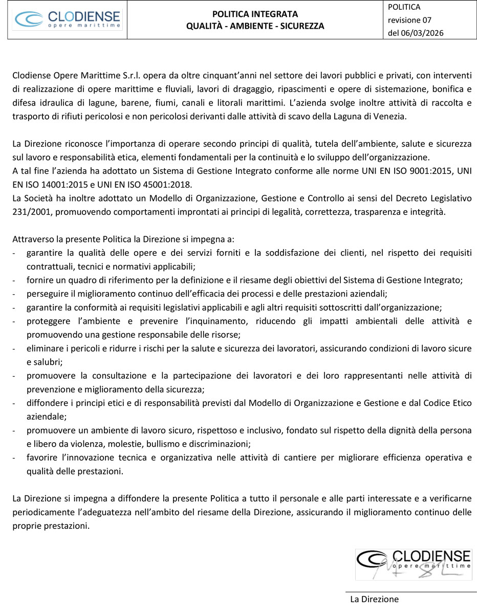 Politica Aziendale