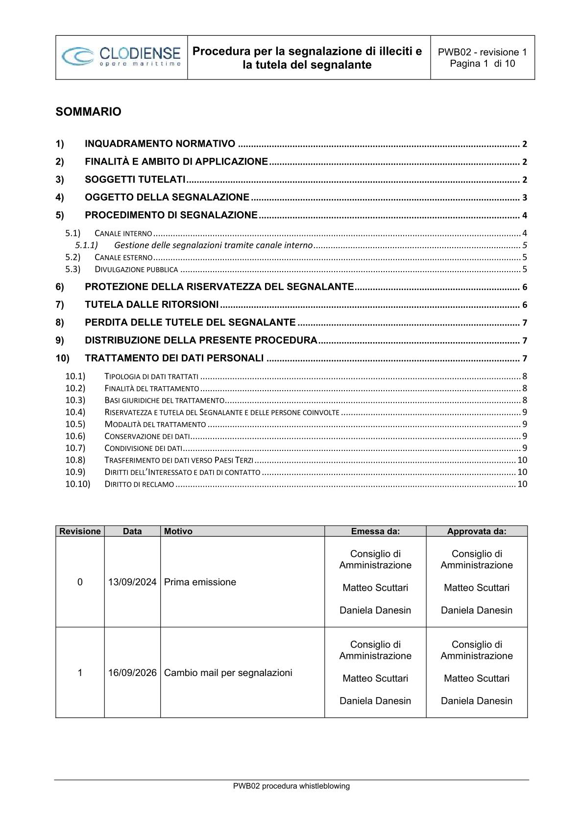 Lancement d’alerte et transparence