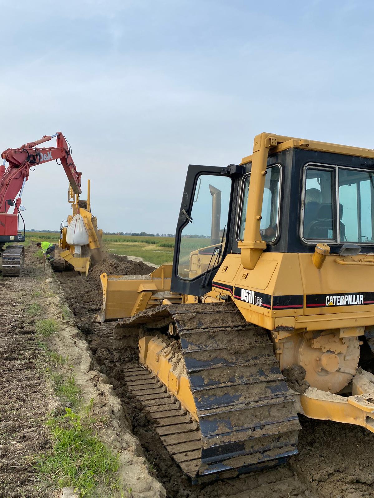 Pelleteuse CAT D4H