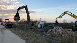 Restoration of the Sile River embankment