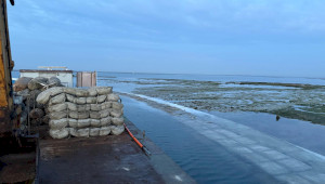 Morphological restoration of the Bastia Canal