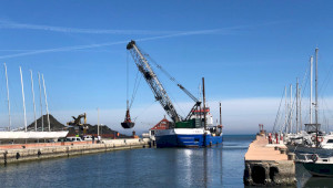 Entretien des fonds marins du port canal de Cervia