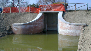 Élargissement du canal Menata