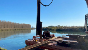 Élimination de l’éboulement de la berge du fleuve Sile