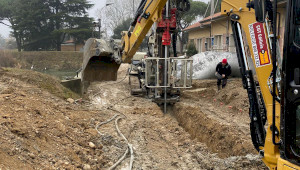 Mise en sécurité de la station de pompage de Campalto