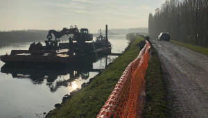 Eliminazione dissesto arginale del fiume Sile